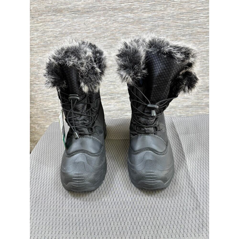 Itasca Women's Vixen Thinsulate Faux Shearling Snow Boot, Black Size 8 (8030095)